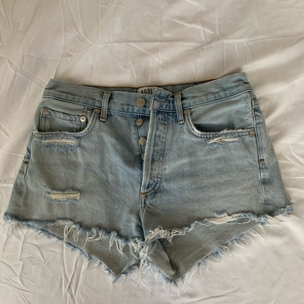 Agolde jean shorts